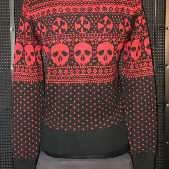 Hell Bunny Skull Button Down Cardigan - Picture 4 of 13